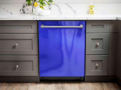 Rwraps™ Matte Chrome Blue Dishwasher Wraps