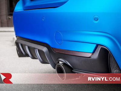 Rwraps Blue Matte Chrome Film with Air Egress Technology
