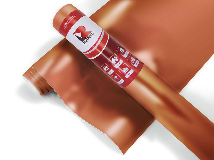 Rwraps Matte Chrome Bronze Motorcycle Wrap Color Film