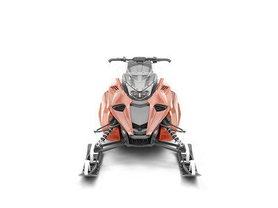 Rwraps Matte Chrome Bronze DIY Snowmobile Wraps