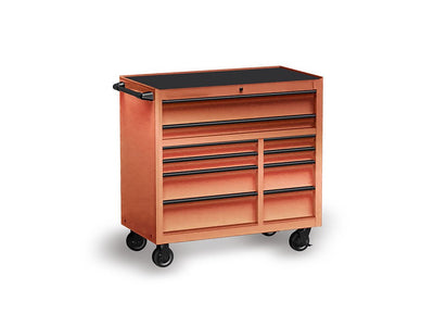 Rwraps™ Matte Chrome Bronze Tool Cabinet Wraps