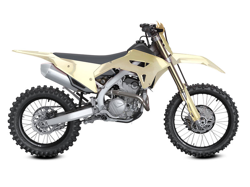 Rwraps Matte Chrome Champagne Do-It-Yourself Dirt Bike Wraps