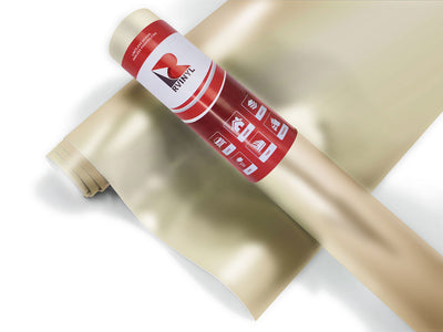 Champagne Matte Chrome Vinyl Film Wrap