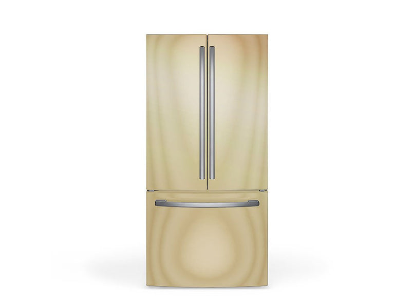 Rwraps Matte Chrome Champagne DIY Built-In Refrigerator Wraps