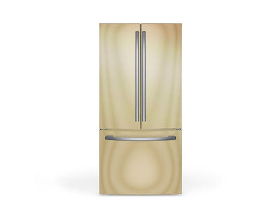 Rwraps Matte Chrome Champagne DIY Built-In Refrigerator Wraps