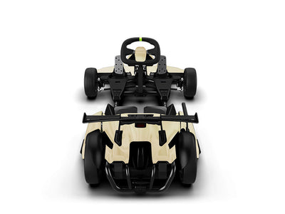 Rwraps Matte Chrome Champagne DIY Go Kart Wraps