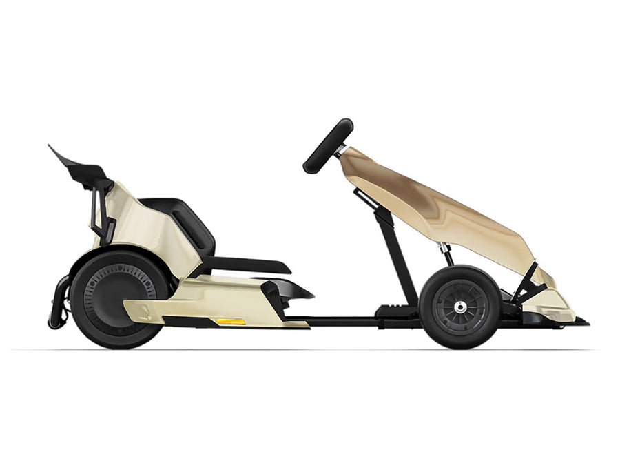 Rwraps Matte Chrome Champagne Do-It-Yourself Go Kart Wraps