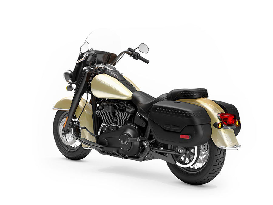 Rwraps Matte Chrome Champagne Motorcycle Vinyl Wraps