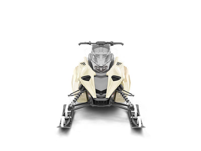 Rwraps Matte Chrome Champagne DIY Snowmobile Wraps