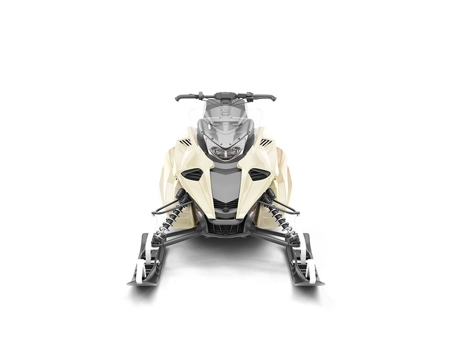 Rwraps Matte Chrome Champagne DIY Snowmobile Wraps