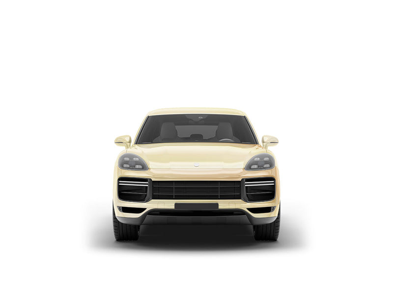 Rwraps Matte Chrome Champagne DIY SUV Wraps