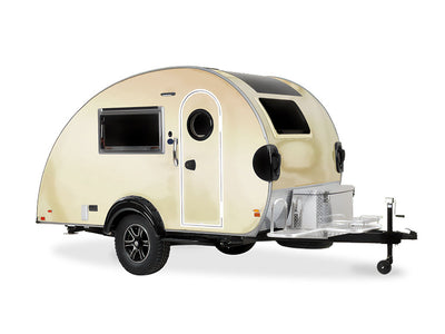Rwraps Matte Chrome Champagne Do-It-Yourself Truck Camper Wraps