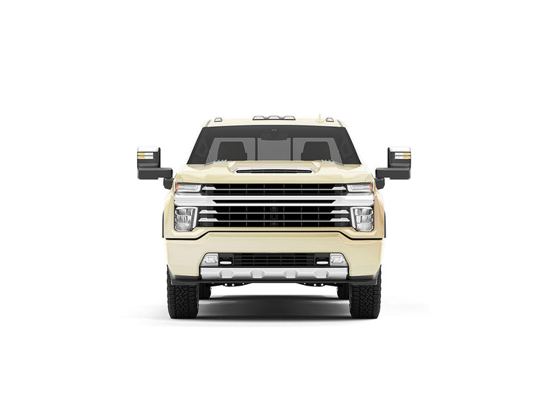 Rwraps Matte Chrome Champagne DIY Truck Wraps