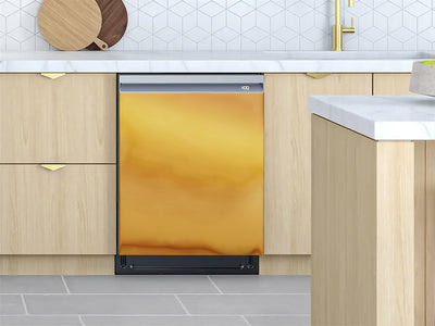 Rwraps™ Matte Chrome Gold Custom Dishwasher Cover