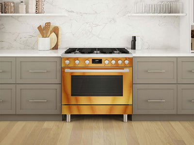 Rwraps™ Matte Chrome Gold Oven Wraps