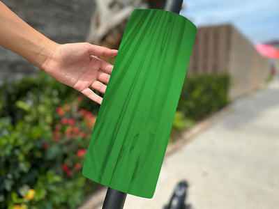Rwraps Matte Chrome Green Do-It-Yourself E-Scooter Wraps