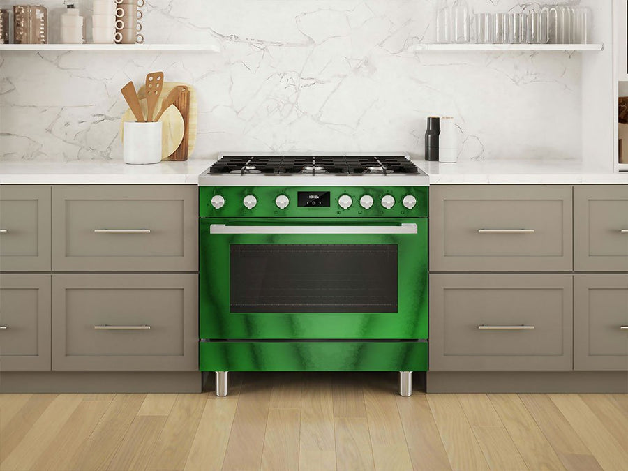 Rwraps™ Matte Chrome Green Oven Wraps