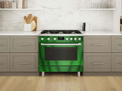 Rwraps™ Matte Chrome Green Oven Wraps