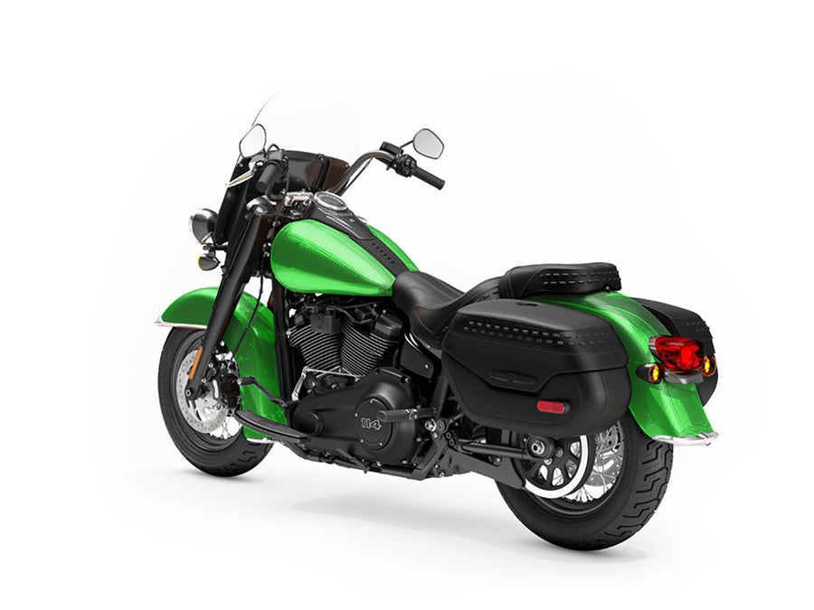 Rwraps Matte Chrome Green Motorcycle Vinyl Wraps