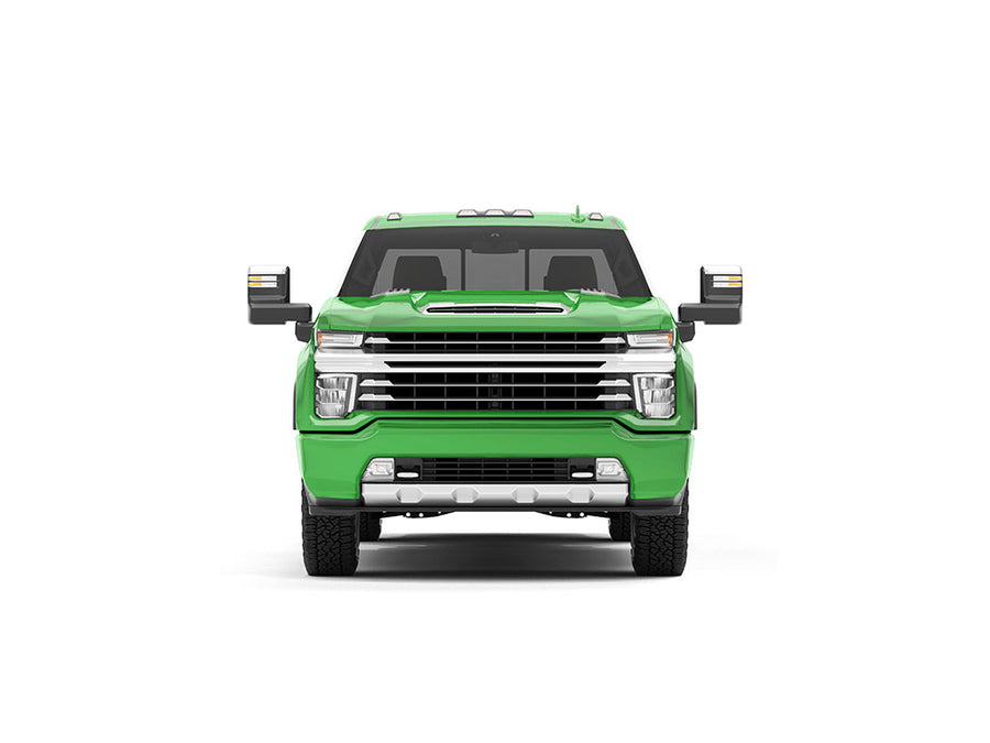 Rwraps Matte Chrome Green DIY Truck Wraps