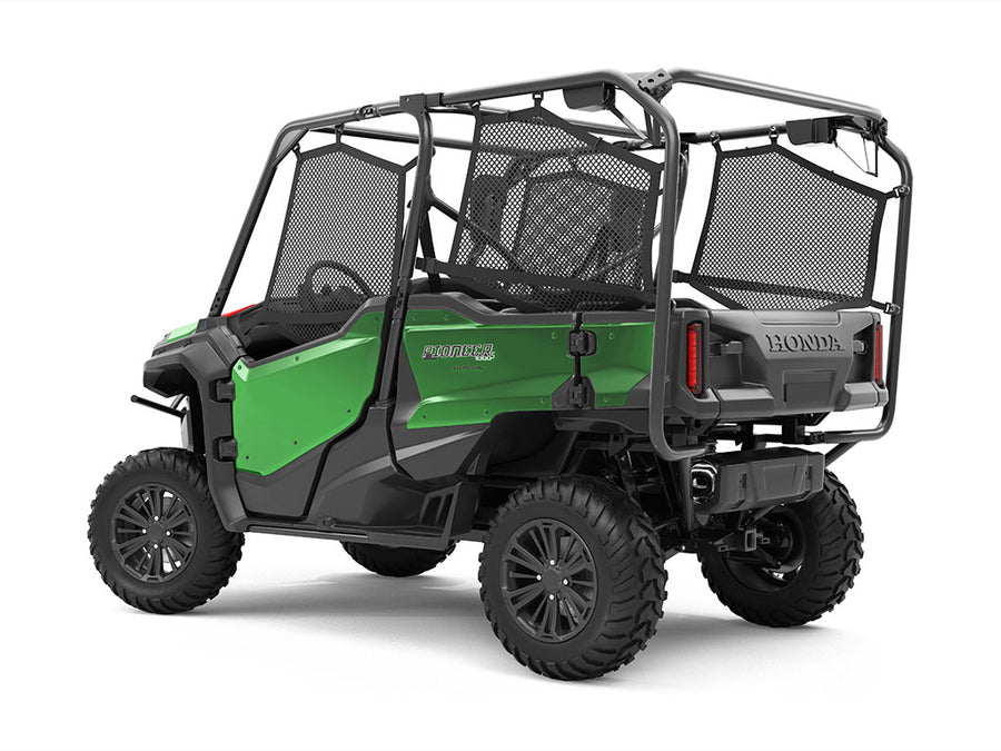 Rwraps Matte Chrome Green UTV Vinyl Wraps