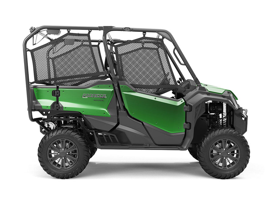 Rwraps Matte Chrome Green Do-It-Yourself UTV Wraps