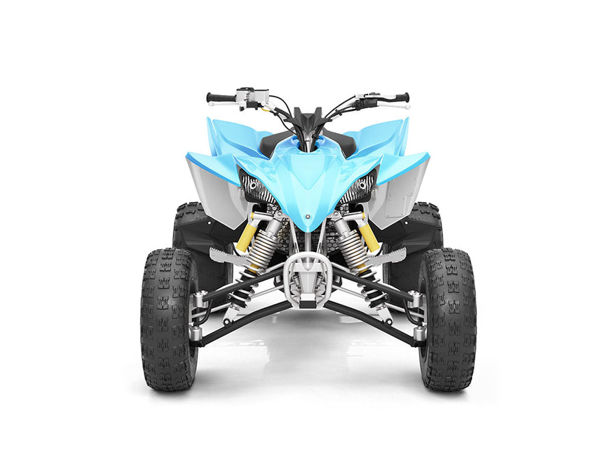 Rwraps Matte Chrome Light Blue DIY ATV Wraps
