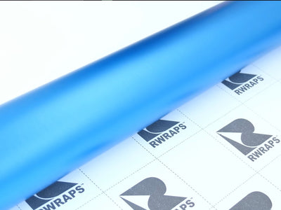 Rwraps Matte Chrome Light Blue Vinyl