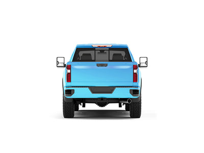 Rwraps Matte Chrome Light Blue Truck Vinyl Wraps