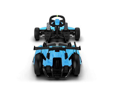 Rwraps Matte Chrome Light Blue DIY Go Kart Wraps