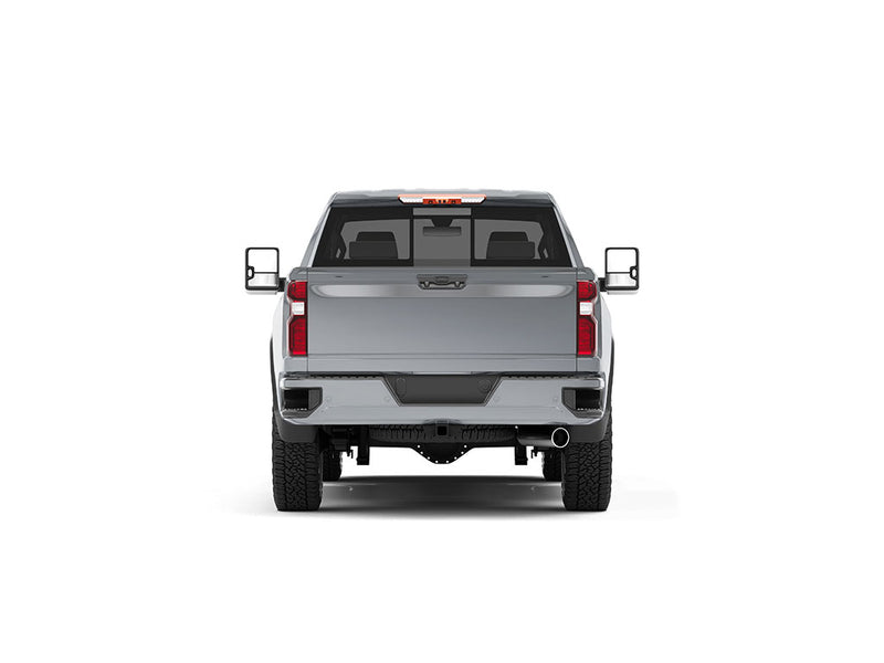 Rwraps Matte Chrome Dark Gray Fog (Metallic) Truck Vinyl Wraps