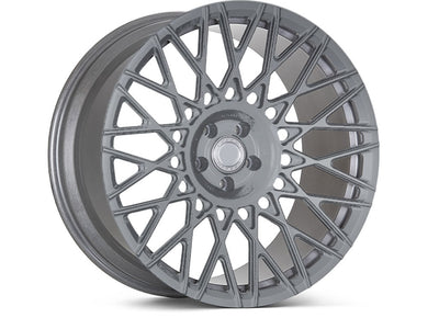 Rwraps™ Matte Chrome Dark Gray Fog (Metallic) Vinyl Rim Wrap