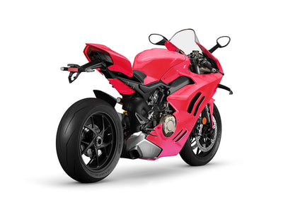 Rwraps Matte Chrome Pink Rose DIY Motorcycle Wraps