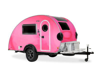 Rwraps Matte Chrome Pink Rose Do-It-Yourself Truck Camper Wraps