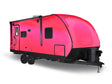 Rwraps Matte Chrome Pink Rose Travel Trailer Wraps