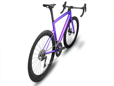 Rwraps Matte Chrome Purple Bicycle Vinyl Wraps