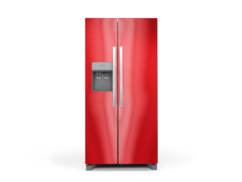 Rwraps™ Matte Chrome Red Refrigerator Wraps