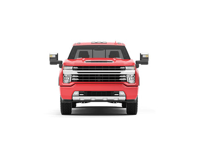 Rwraps Matte Chrome Red DIY Truck Wraps