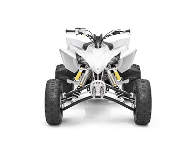 Rwraps Matte Chrome Silver DIY ATV Wraps