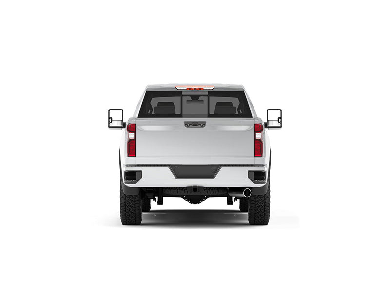 Rwraps Matte Chrome Silver Truck Vinyl Wraps