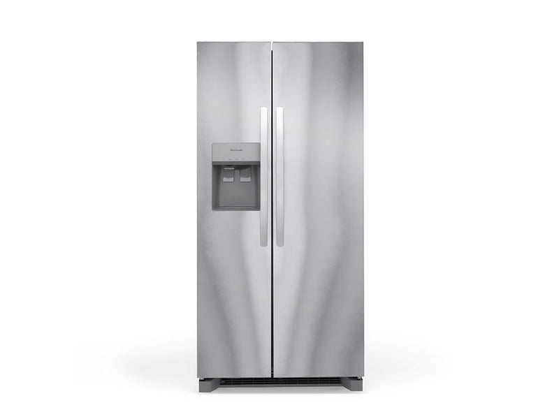 Rwraps™ Matte Chrome Silver Refrigerator Wraps