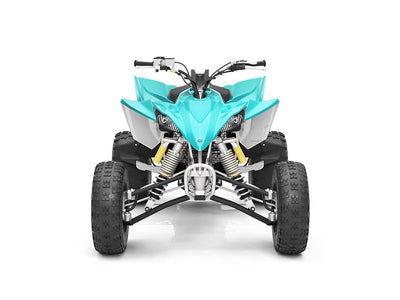 Rwraps Matte Chrome Teal DIY ATV Wraps