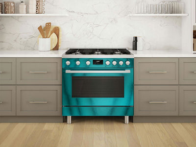 Rwraps™ Matte Chrome Teal Oven Wraps