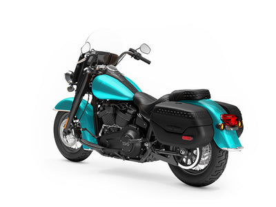 Rwraps Matte Chrome Teal Motorcycle Vinyl Wraps