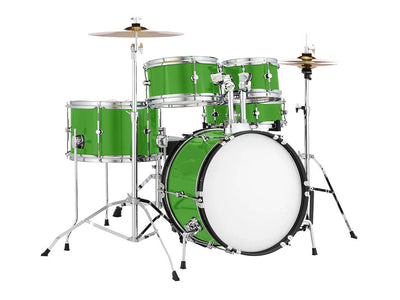Rwraps™ Matte Green Drum Wraps