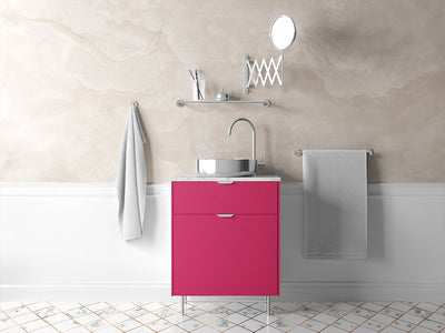 Rwraps™ Matte Rose Bathroom Cabinet Wraps