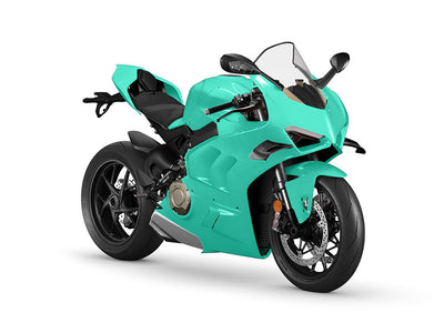 Rwraps Matte Teal Motorcycle Wraps