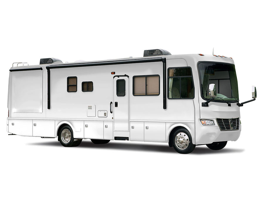 Rwraps Matte White Recreational Vehicle Wraps