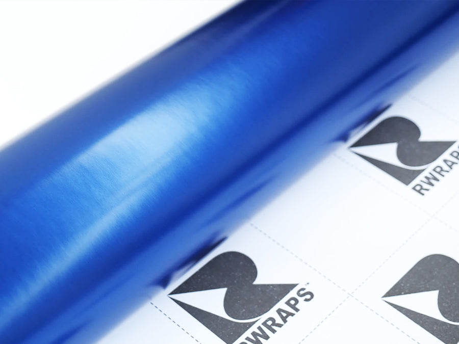 Rwraps Metallic Ocean Deep Blue Film~Rwraps Metallic Ocean Deep Blue Vinyl Roll~1