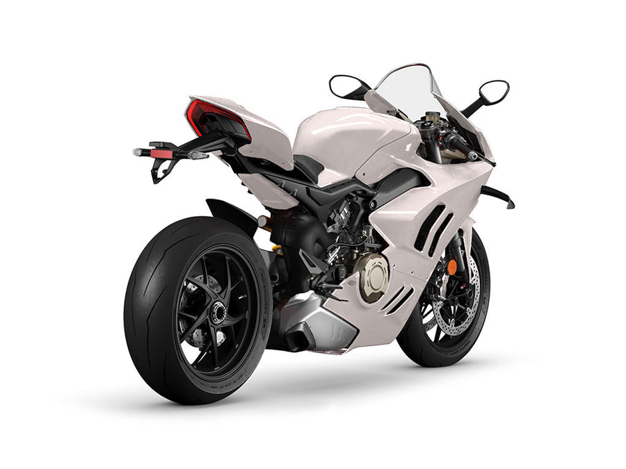 Rwraps Pearlescent Gloss White DIY Motorcycle Wraps